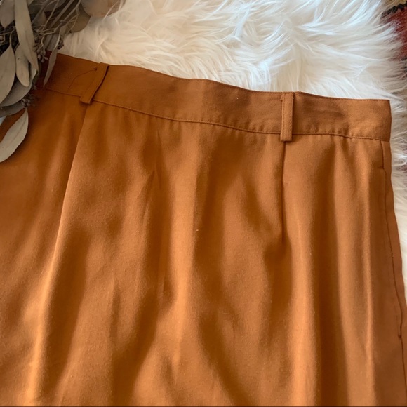Vintage Bobbie Brooks pencil skirt rust - Picture 2 of 5